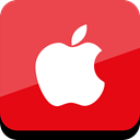 Apple, Social, online, media, Connect Tomato icon