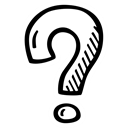 Information, mark, question, sign Black icon