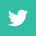 media, share, Social, twitter, online LightSeaGreen icon