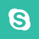 Skype, Social, share, online, media LightSeaGreen icon