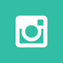 Social, share, online, media, Instagram LightSeaGreen icon