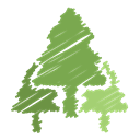 Holiday, ornaments, scribble, decoration, christmas, Tree, xmas OliveDrab icon
