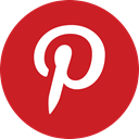 pinterest Firebrick icon