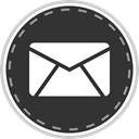 Social, media, Email, online DarkSlateGray icon