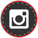 Social, online, media, Instagram DarkSlateGray icon