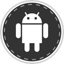 Social, online, media, Android DarkSlateGray icon