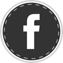 online, Social, Facebook, media DarkSlateGray icon