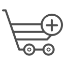 shopping cart icon, Add, shopping cart, Add to cart, Cart Black icon