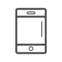 Mobile, mobile line icon, Cell phone, cell phone icon, mobile icon Black icon