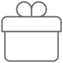shopping, gift, Shop, present, surprise, giftbox, gift box Black icon
