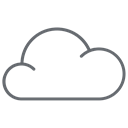 Cloud, weather, Database, forecast, Server, Data, data base Black icon