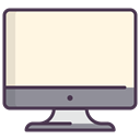 screen, pc components, pc, Computer, Display, monitor OldLace icon