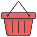 buy, online shopping, shopping, shopping basket, Cart, Basket, Shop Tomato icon