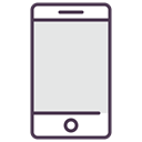 Iphone, telephone, phone, Call, Mobile, mobile phone, Communication Gainsboro icon