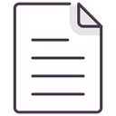 Paragraph, document, paper, File, Page, office, sheet DarkSlateGray icon
