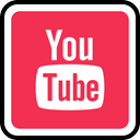 youtube, Social, media, online Crimson icon