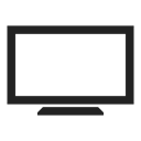 monitor, Display, Device, screen, lcd Black icon