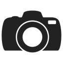 Pictures, gallery, Camera, photos, image, photo Black icon