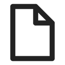 Text, documents, Page, File, blanc, sheet Black icon