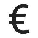 financial, payment, Money, Euro, Finance Black icon