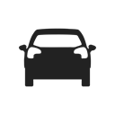 Car, vehicle, citroen Black icon