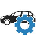 tool, Car, vehicle, citroen Black icon