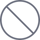 forbidden, off, danger, Not, stop Black icon