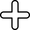 plus, Plus Sign, addition, signs, adding, Add, Addition Sign Black icon