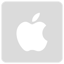 Apple icon Gainsboro icon