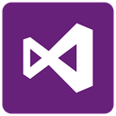 windows icon, microsoft, visual, studio Purple icon