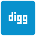 Digg LightSeaGreen icon
