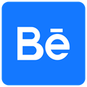 Be, Behance, be.net DodgerBlue icon
