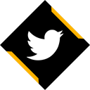 Social, online, twitter, media Black icon