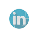 network, In, Linkedin, linked, Social, web Black icon