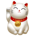 Cat, Clients, maneki neko, icojam, kitty, hello Black icon