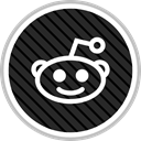 Reddit, online, media, Social DarkSlateGray icon