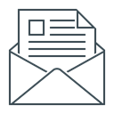envelope, Message, mail, emailer, Email, Letter Black icon