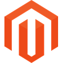 Logo, Development, Magento, Code OrangeRed icon