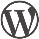 Logo, cms, blog, Blogging, Wordpress, wordpress icon DarkSlateGray icon
