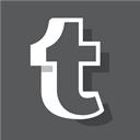 Social, Tumblr, online, Logo, tumblr logo, media, tumblr new logo DimGray icon