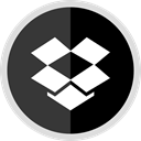 online, media, Logo, Social, dropbox DarkSlateGray icon