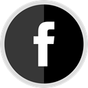 online, media, Logo, Facebook, Social DarkSlateGray icon