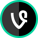 Social, Vine, media, Logo, online DarkSlateGray icon