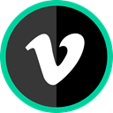 Social, Logo, online, Vimeo, media DarkSlateGray icon