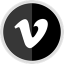 media, Social, Logo, online, Vimeo DarkSlateGray icon