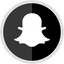 media, Social, Snapchat, Logo, online DarkSlateGray icon