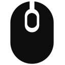 hardware, Cursor, Mouse, technology icon Black icon