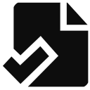 File, fileextension, Ducument, Extension, Filetype Black icon