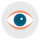 look, search, Eye, spy, eyeball Lavender icon