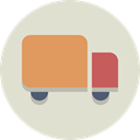 Shipping, Delivery, truck, transportation Gainsboro icon